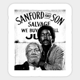 sanford salvage Sticker